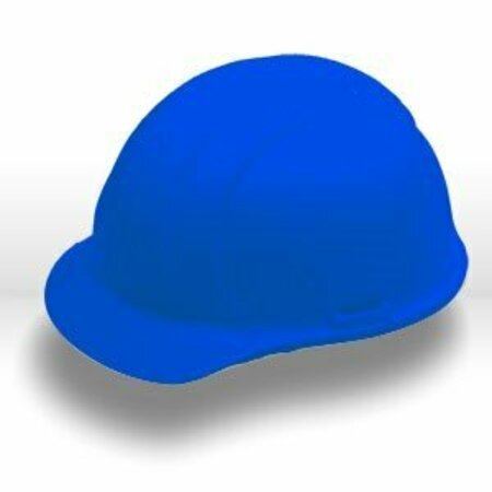 ERB Americana Mega Ratchet Safety Helmets CAP STYLE: 4-PT NYLON SUSPENSION W/RATCHET ADJUSTMENT, Blue 19366